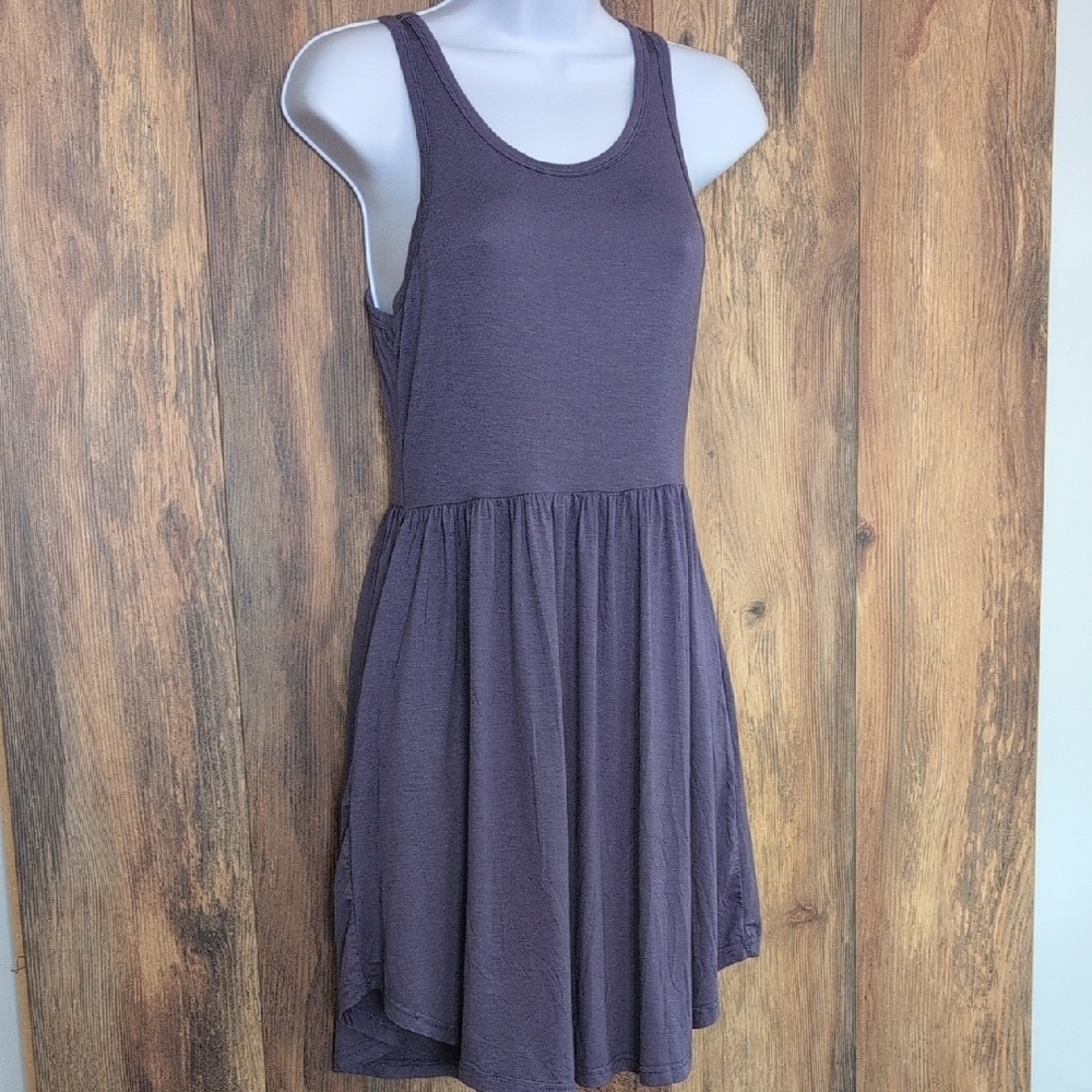 Classic Fashion Lavender Scoop Neck Sleeveless Mini Sundress NWT XS
